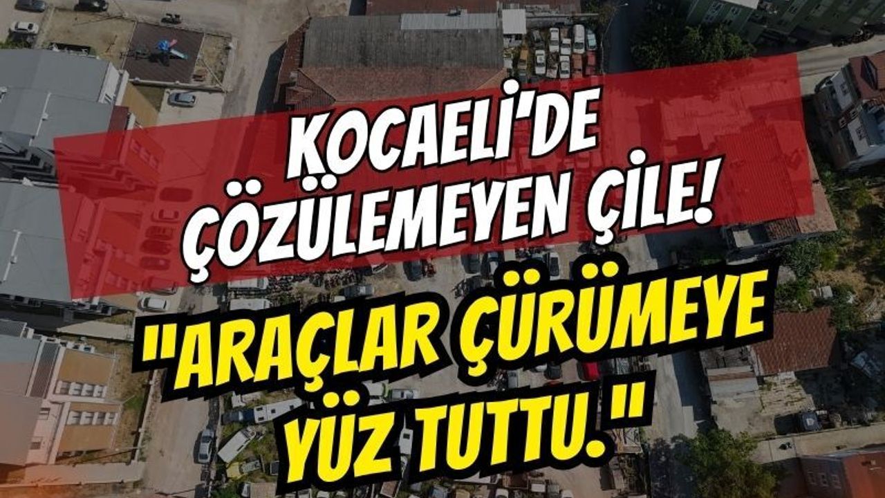 Kocaeli'de Çözülemeyen Yediemin Çilesi: 25 Yıllık Araç Mezarlığı İşletmeciyi İsyan Etti