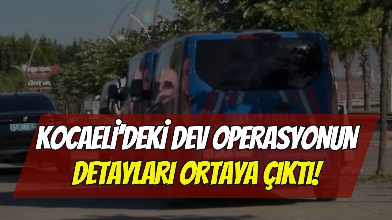 Kocaeli’de Rüşvet ve Tefecilik Çetesinin Detayları Ortaya Çıktı!