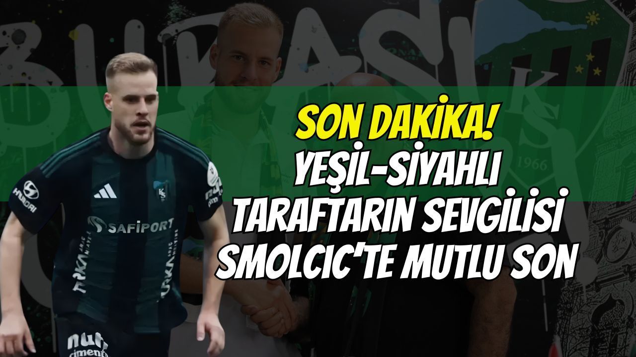 Son Dakika: Yeşil-Siyahlı Taraftarın Sevgilisi Smolcic’te Mutlu Son! İmzalar An Meselesi