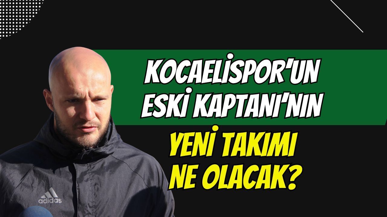 Kocaelispor'un Eski Kaptanı Gökhan Değirmenci'nin Yeni Takımı Belli Oluyor! İzmir'den Dev İddia