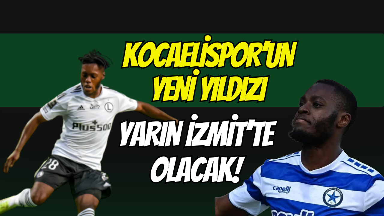 Kocaelispor'un Yeni Yıldızı Makana Baku Yarın İzmit’te Olacak!