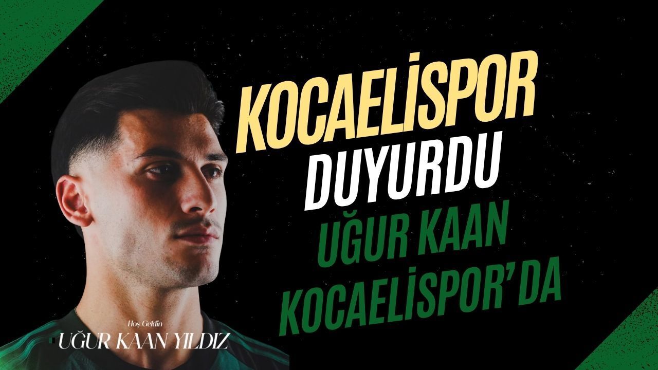 Kocaelispor’dan Geleceğe Yatırım: Uğur Kaan Yıldız Hoş Geldin Görseliyle Duyuruldu