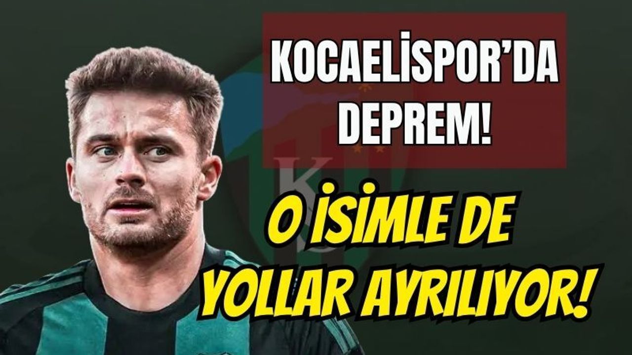 Kocaelispor’da Deprem! Torino’dan Gelmişti, 900 Bin Euro'luk Yıldızla Yollar Ayrılıyor!