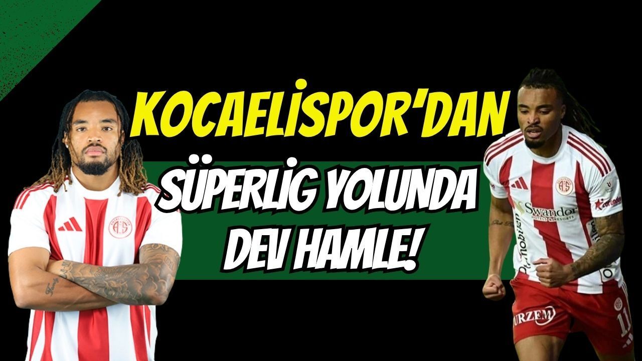Kocaelispor'dan Süper Lig Yolunda Dev Hamle! Antalyasporlu Samuel Ballet Körfez’in Radarında