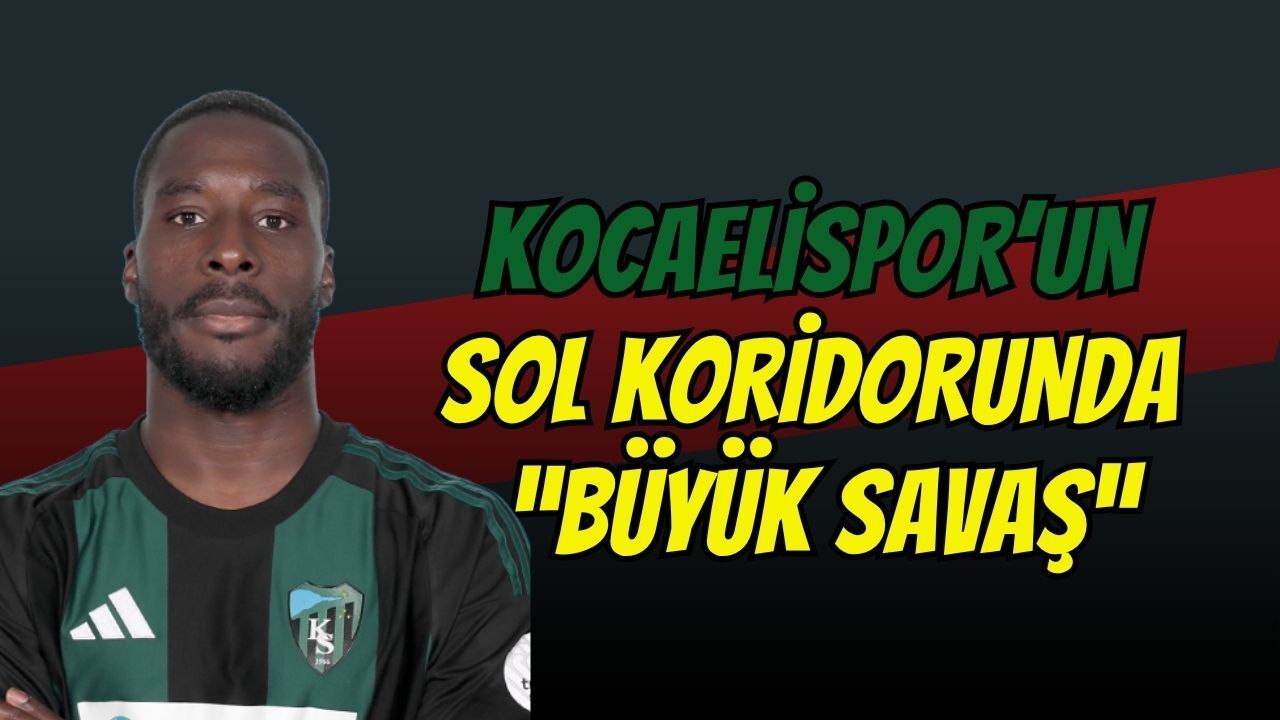 Kocaelispor'un Sol Koridorunda Büyük Savaş! Haidara Tamamen İyileşti, Muharrem İçin Karar Verildi