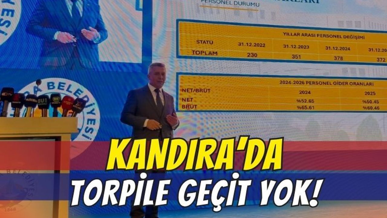 Kandıra’da Torpile Geçit Yok: İşte Kandıra Belediyesi’nin Şeffaf Tablosu