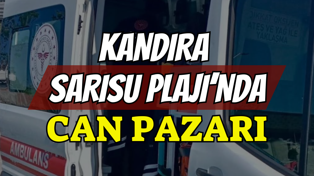 Kandıra Sarısu Plajı’nda Can Pazarı: Tekneden Düşen Kazazedeyi Kıyı Emniyeti Kurtardı
