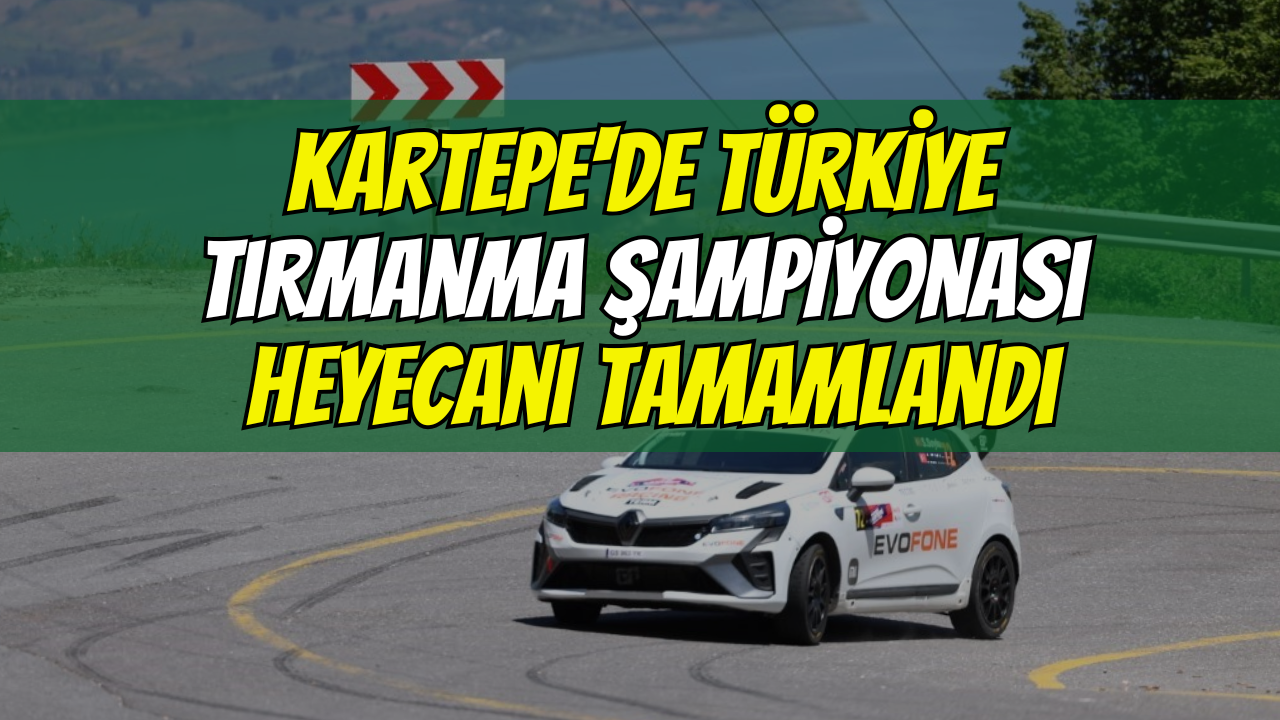 Kartepe'de Türkiye Tırmanma Şampiyonası heyecanı tamamlandı