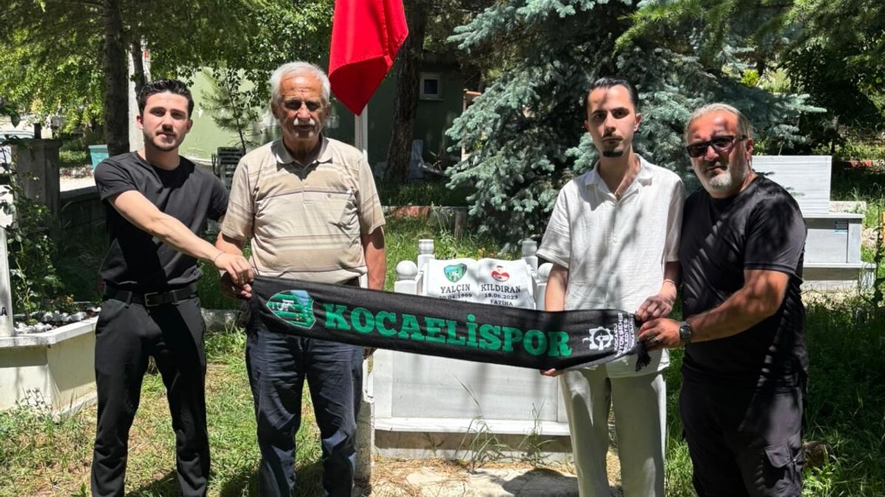 Kocaelispor Efsanesini Unutmadı! Yalçın Kıldıran Vefatının 3. Yılında Kabri Başında Anıldı