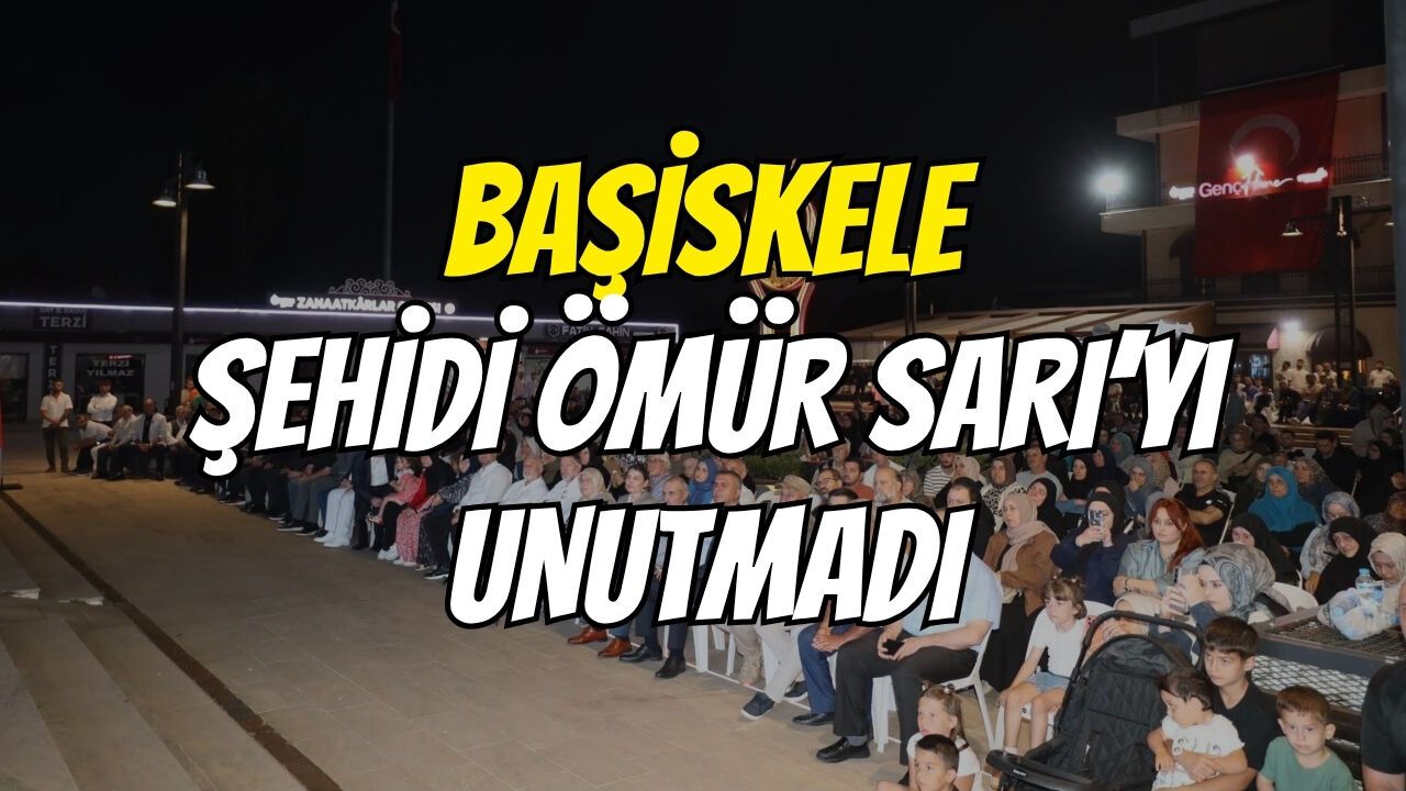 Başiskele, Şehidi Ömür Sarı’yı Unutmadı