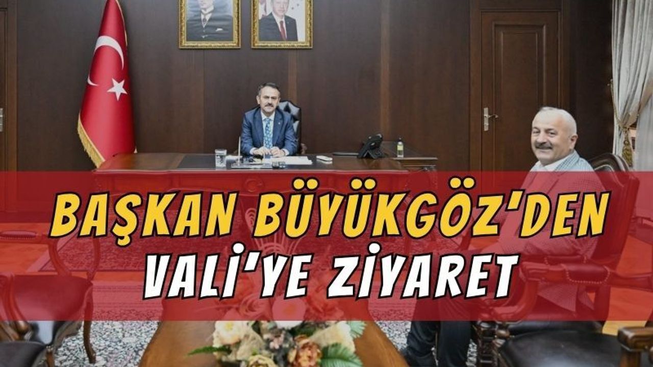 Gebze’nin geleceği konuşuldu: Başkan Büyükgöz’den Vali’ye ziyaret