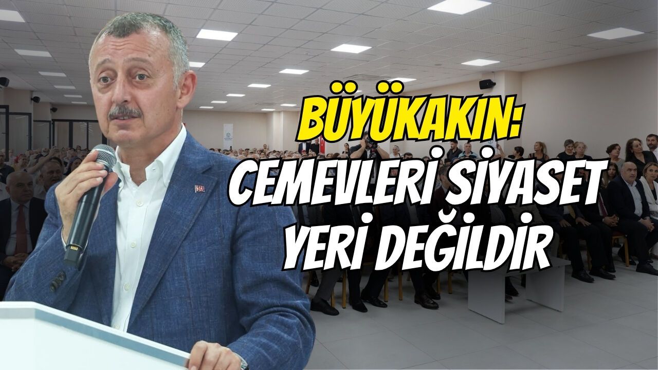 Büyükakın: Cemevleri siyaset yeri değildir