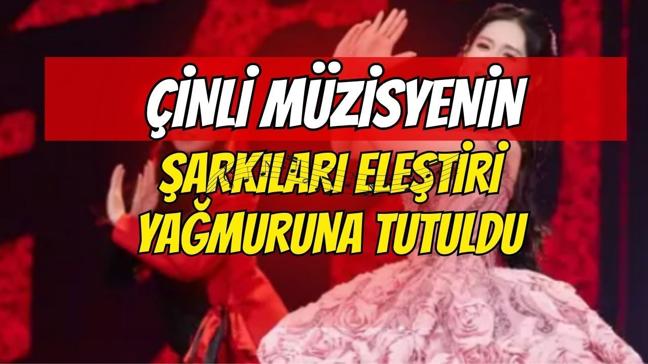 Şarkıları eleştiri yağmuruna tutuldu!