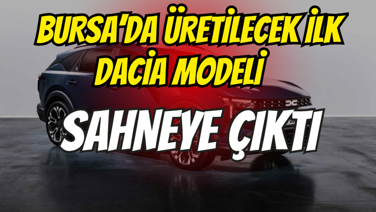 Bursa’da üretilecek ilk Dacia modeli "Striker" Milano'da sahneye çıktı!