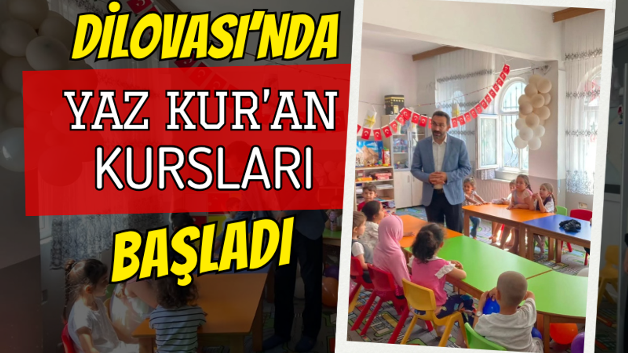 Dilovası'nda yaz Kur'an kursları başladı! Müftü Köç öğrencilerle buluştu