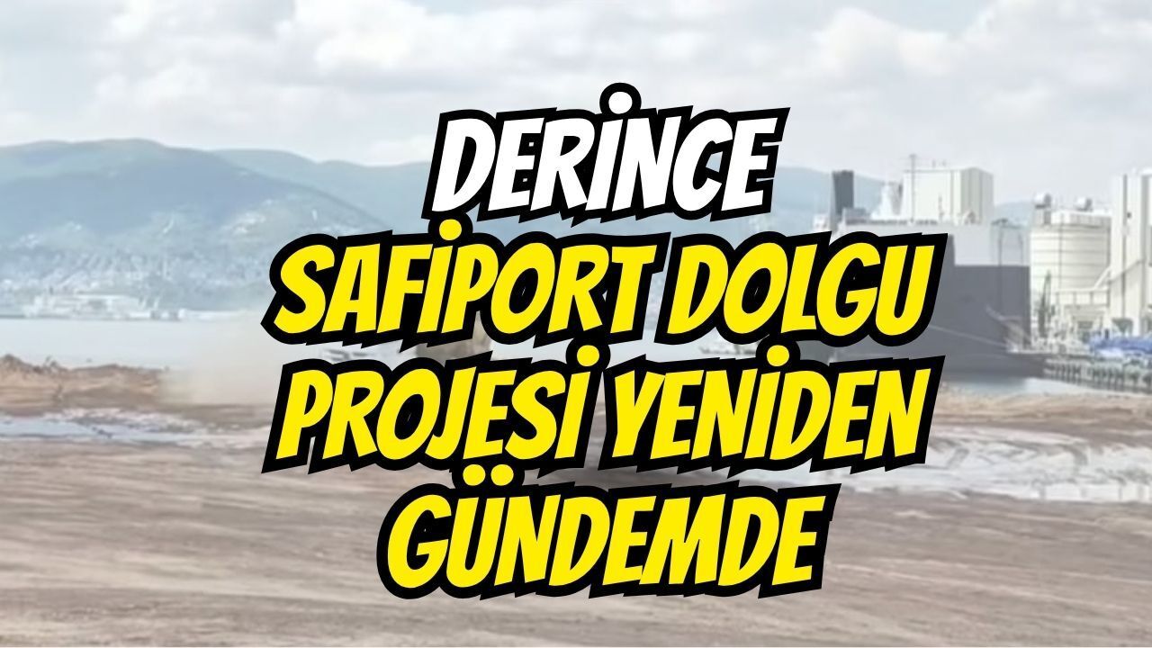 Derince'deki Safiport'ta Deniz Dolgu Çalışmaları Yeniden Gündemde
