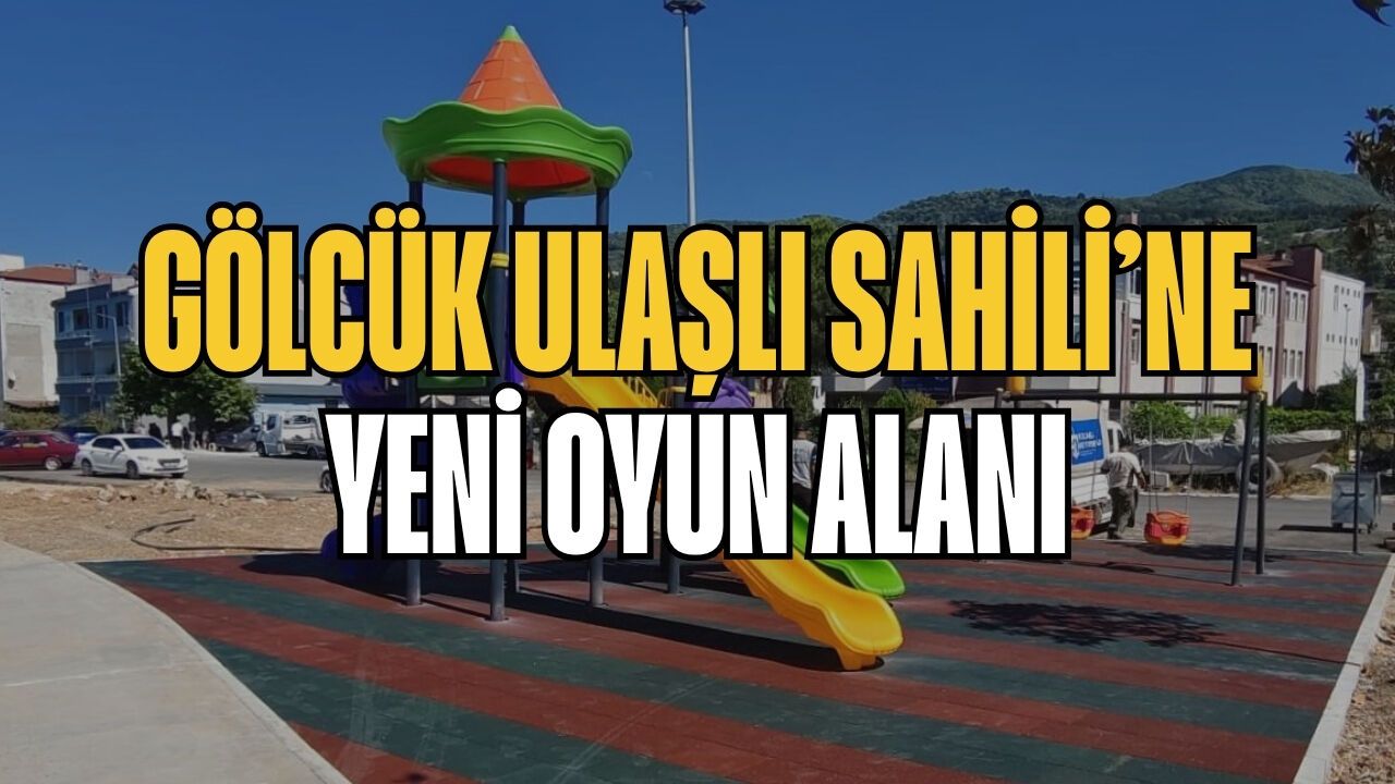 Gölcük Ulaşlı Sahili’ne Yeni Oyun Alanı