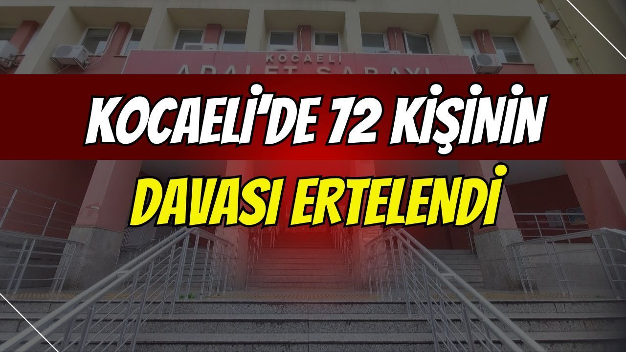 Kocaeli'deki Ekrem İmamoğlu protestosu davası ertelendi