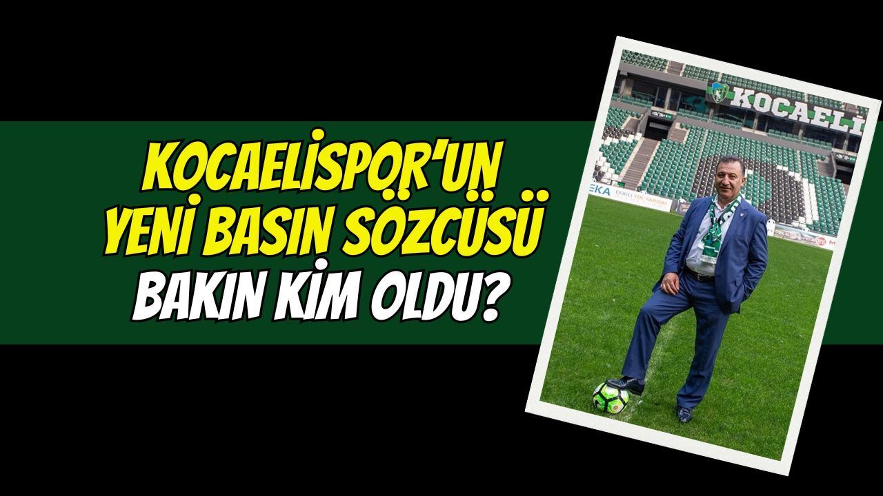 Kocaelispor'da Kadir Genç'in yerine yeni isim!