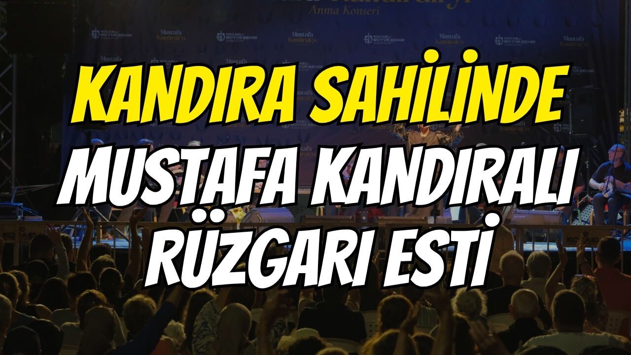Kandıra sahilinde Mustafa Kandıralı rüzgarı esti