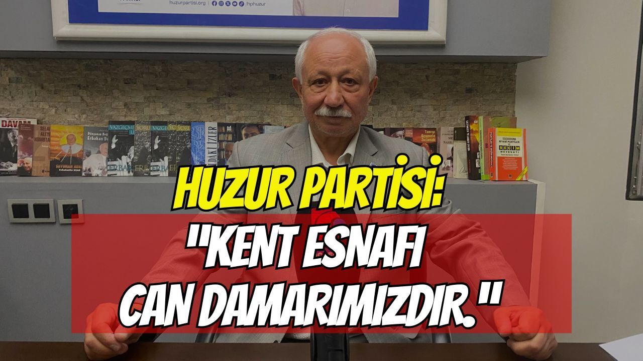 Huzur Partisi’nden İzmit Belediyesi’ne esnaf çıkışı: “Kent esnafı can damarımızdır”