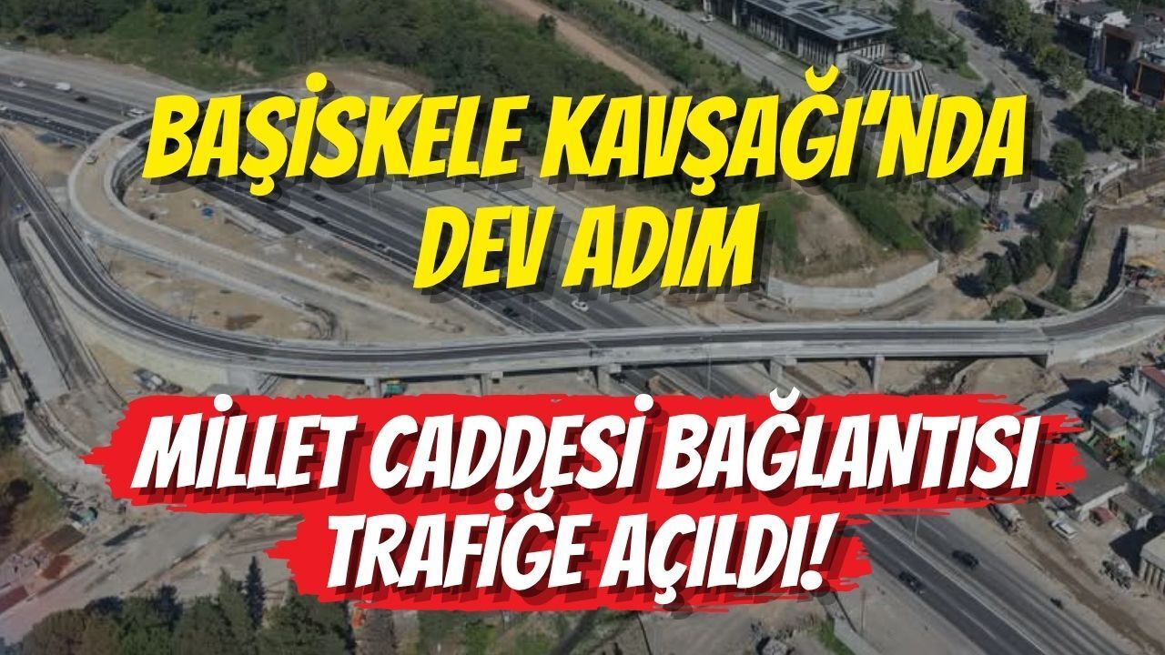 Başiskele Kavşağı’nda Dev Adım: Millet Caddesi Bağlantısı Trafiğe Açıldı