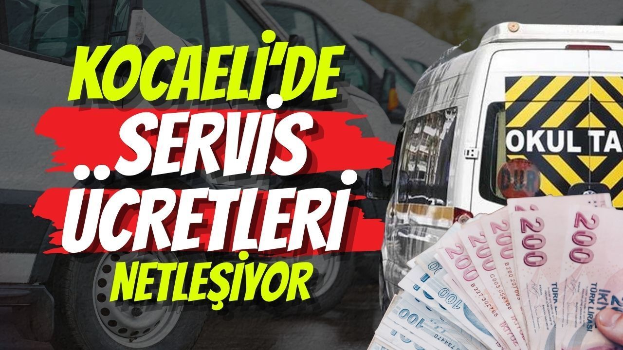 Velilerin Gözü Bu Toplantıda! Kocaeli’de Servis Ücretleri Netleşiyor