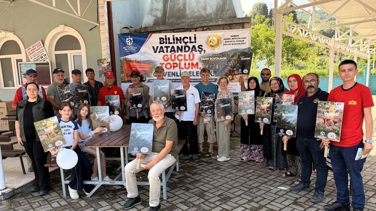 Kocaeli genelinde yangın seferberliği