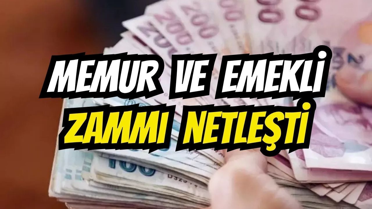 Milyonlarca emekli ve memurun zamlı maaş takvimi netleşti!
