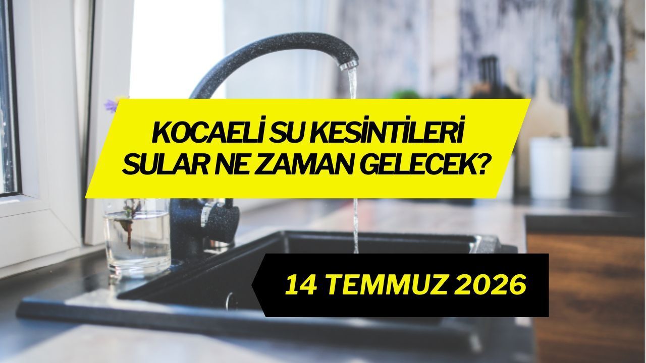 Kocaeli'de Su Kesintisi: Hangi İlçelerde Su Yok?