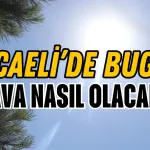 Kocaeli'de Sağanak ve Rüzgar Etkili Olacak