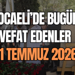 Kocaeli'de Bugün Vefat Edenler 31 Temmuz
