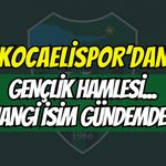 Son Dakika! Kocaelispor’dan Gençlik Hamlesi: Hangi İsim Gündemde?