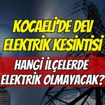 Kocaeli’de 30 Temmuz 2026 Tarihinde Planlanan Elektrik Kesintileri