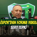 Kocaelispor'dan Forma Yakılmasına Sert Tepki
