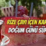 Rize Çayı İçen Kargaya Doğum Günü