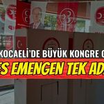 MHP Kocaeli'de büyük kongre günü: Enes Emengen tek aday