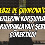 Gebze Ve Çayırova’da İş Yerlerini Kurşunlayan Ve Kundaklayan Şebeke Çökertildi