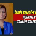 İzmit Belediye Başkanı Fatma Kaplan Hürriyet'in Tahliye Talebine Ret