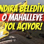 Kandıra Belediyesi O Mahalleye Yol Açıyor