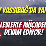 İzmit Yassıbağ’da Yangın! Alevlerle Mücadele Devam Ediyor