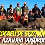 Kocaeli’de Sezonun İlk Azılıları Düşürüldü