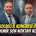 MHP Kocaeli İl Kongresi Öncesi Abdülkadir Özdemir Son Noktayı Koydu