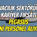 Havacılık Sektöründe Kariyer Fırsatı: Pegasus Yeni Personel Alıyor