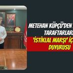 Metehan Küpçü’den Amedspor Taraftarlarına ‘İstiklal Marşı’ İçin Suç Duyurusu