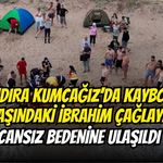 Kandıra Kumcağız’da Kaybolan 26 Yaşındaki İbrahim Çağlayan’ın Cansız Bedenine Ulaşıldı