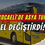 Kocaeli'de Asya Tur El Değiştirdi
