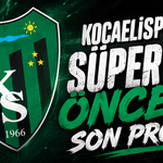 Kocaelispor’da Süper Lig Öncesi Son Prova: Rakip Mısır Temsilcisi ZED FC!