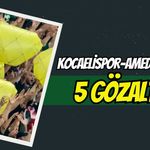 Kocaelispor-Amed Maçında Sarı Poşet Olayı: 5 Gözaltı