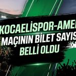 Kocaelispor-Amed Maçının Bilet Satış Sayısı Belli Oldu